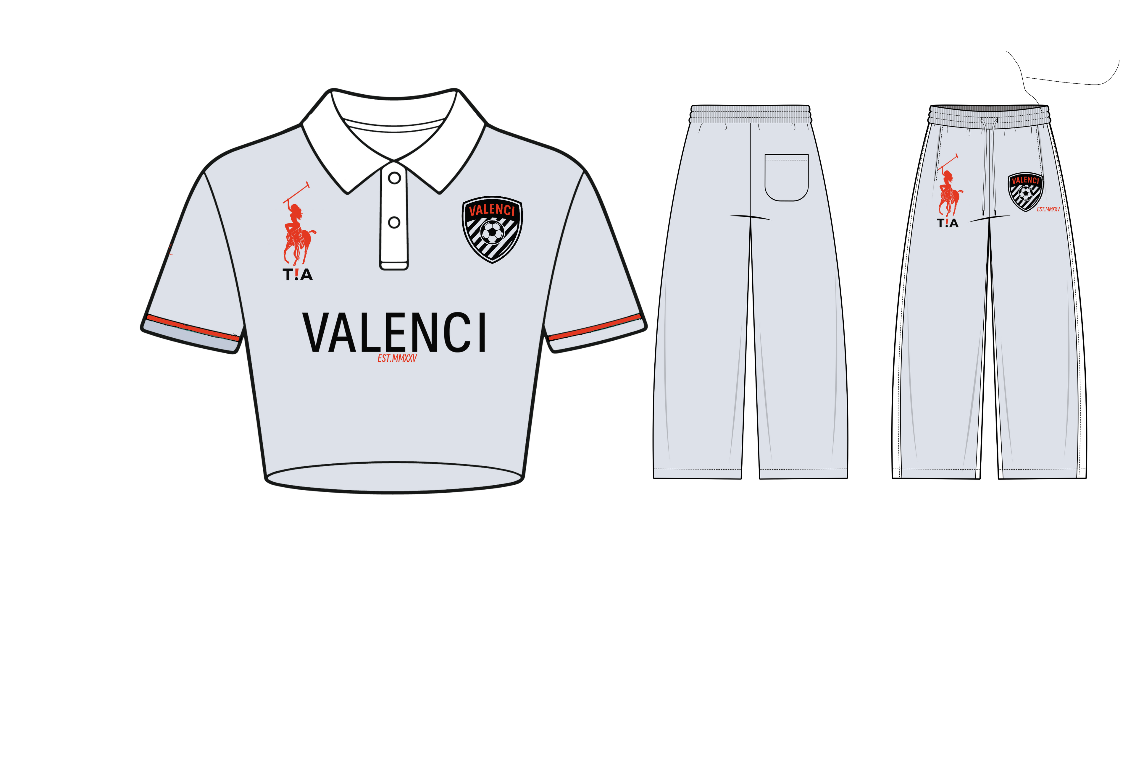 Valenci Club Polo Set